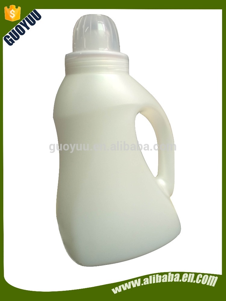 新しい空の洗濯洗剤ストレージプラスチックbottl白透明なプラスチック製の洗濯洗剤のボトルの1lサイズのプラスチックボトル-ボトル問屋・仕入れ・卸・卸売り