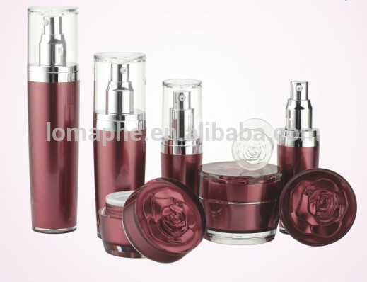 15ミリリットル、 30ml、 60ml、 化粧アクリルローションボトルプラスチック100ml花付きボトルキャップ-ボトル問屋・仕入れ・卸・卸売り