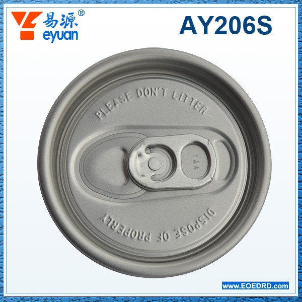 Ay2026s( 57ミリメートル) 飲料アルミeoesot/standard絞りイージーオープン蓋sot/イージーオープンエンド-ふた、キャップ類問屋・仕入れ・卸・卸売り
