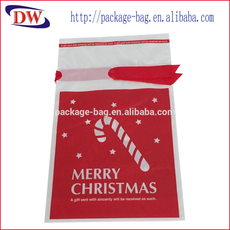 ポリエステル巾着袋用クリスマスギフト-包装袋問屋・仕入れ・卸・卸売り