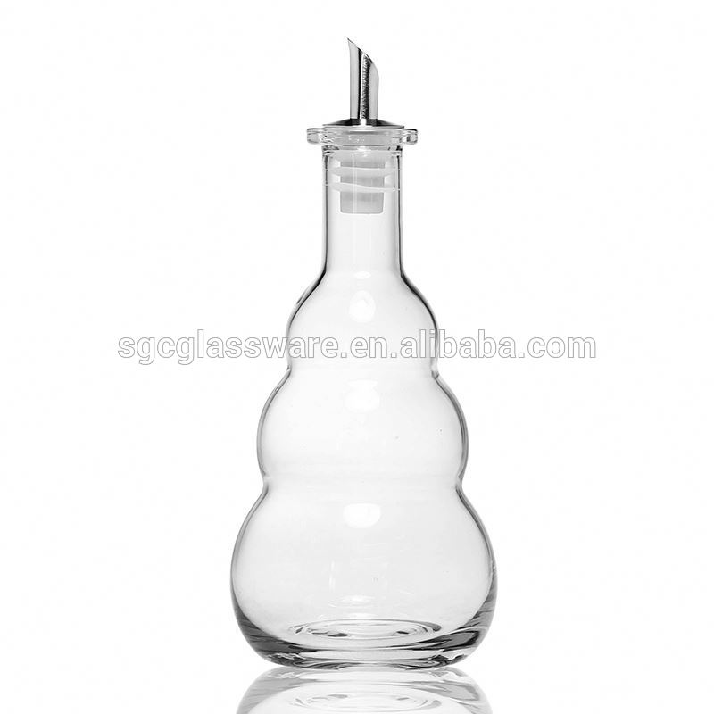 高品質の透明なガラスのオイルボトル-ボトル問屋・仕入れ・卸・卸売り