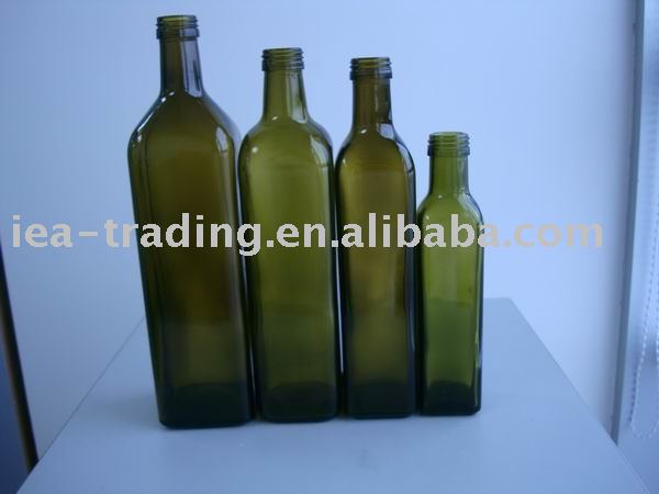 クリアグリーン250ml500ml750ミリリットルオリーブオイルのガラス瓶-ボトル問屋・仕入れ・卸・卸売り