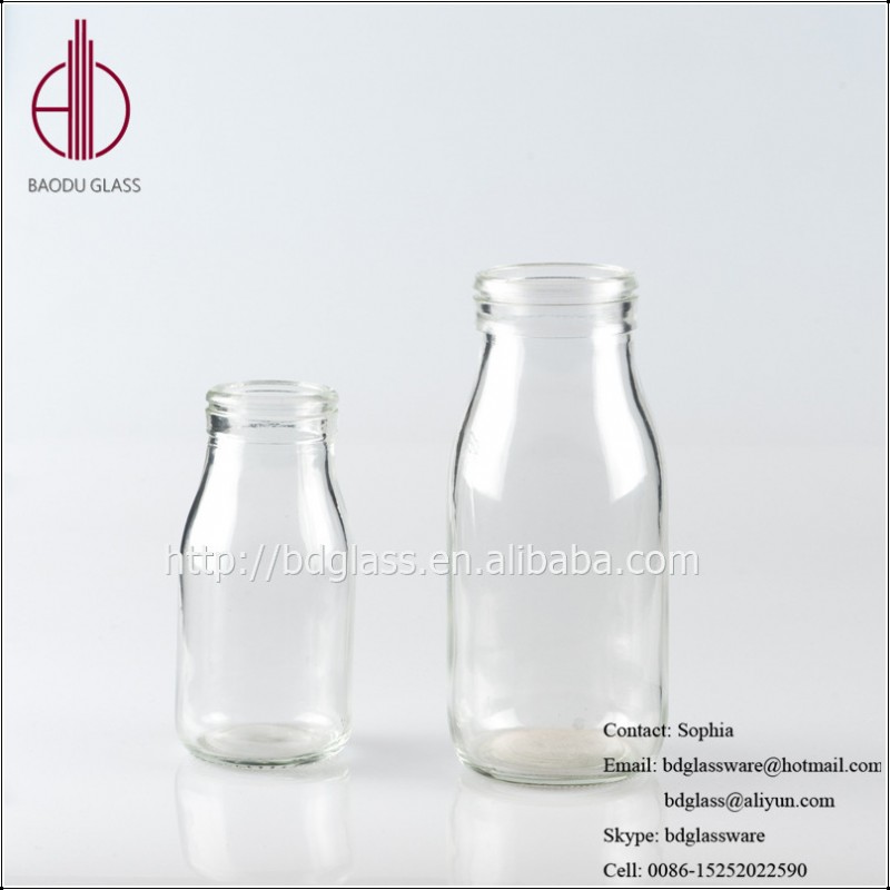 のミルクプディング多機能付き牛乳瓶のガラスの瓶のガラス低価格-ボトル問屋・仕入れ・卸・卸売り