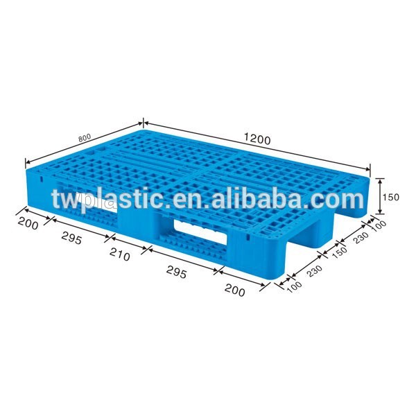 1200*800*150mm100％バージンユーロプラスチックパレットpehdpeプラスチックパレットヘビーデューティー-パレット問屋・仕入れ・卸・卸売り