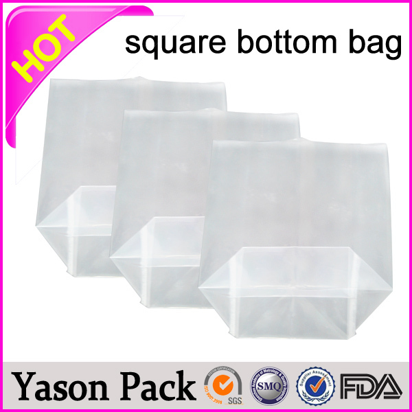 yasonoppの正方形の底袋付き袋oppガセット袋正方形のベース-包装袋問屋・仕入れ・卸・卸売り