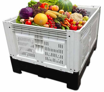 ベストプライス高品質プラスチックパレットボックス付きホイールと蓋-パレット問屋・仕入れ・卸・卸売り