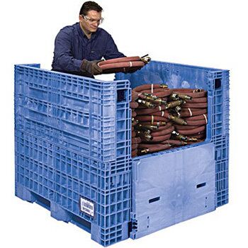 安いprce 1200*1000*810ミリメートル折りたたみプラスチックパレットボックス、プラスチック容器-パレット問屋・仕入れ・卸・卸売り