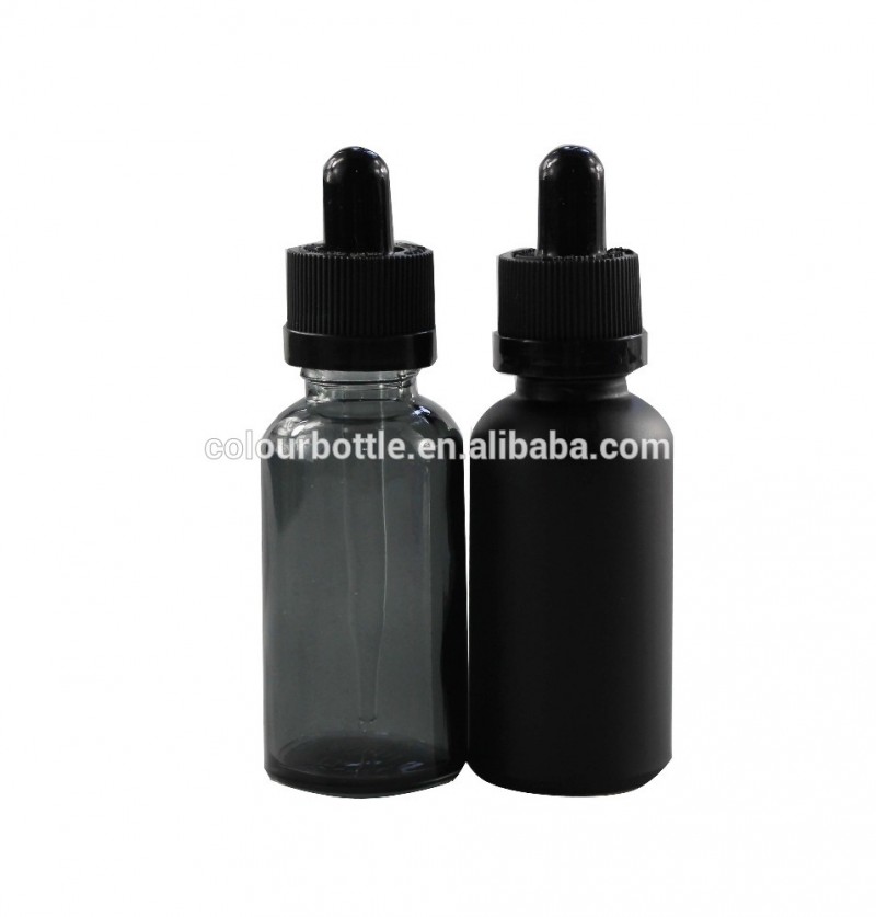 貿易保証スクエアガラス1オンスeliquidボトル長方形30ミリリットル黒ガラススポイトボトル用ejuice-ボトル問屋・仕入れ・卸・卸売り