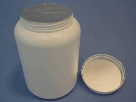 Hdpe プラスチック改ざん瓶で アルミ箔付き キャップ-瓶、容器類問屋・仕入れ・卸・卸売り