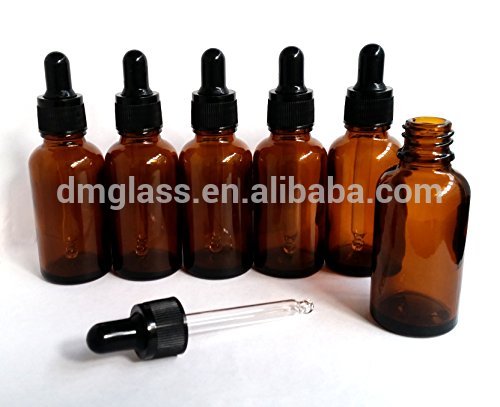 1oz琥珀色のガラスびんのための薬用スポイト付きeliquid/ejuice-ボトル問屋・仕入れ・卸・卸売り