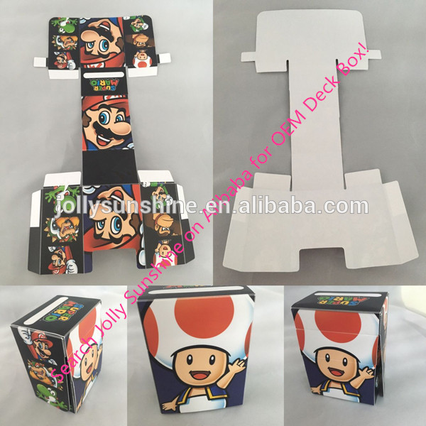 プラスチック製のデッキボックスcmyk印刷しＴＣＧccgmtgマジック用-梱包箱問屋・仕入れ・卸・卸売り