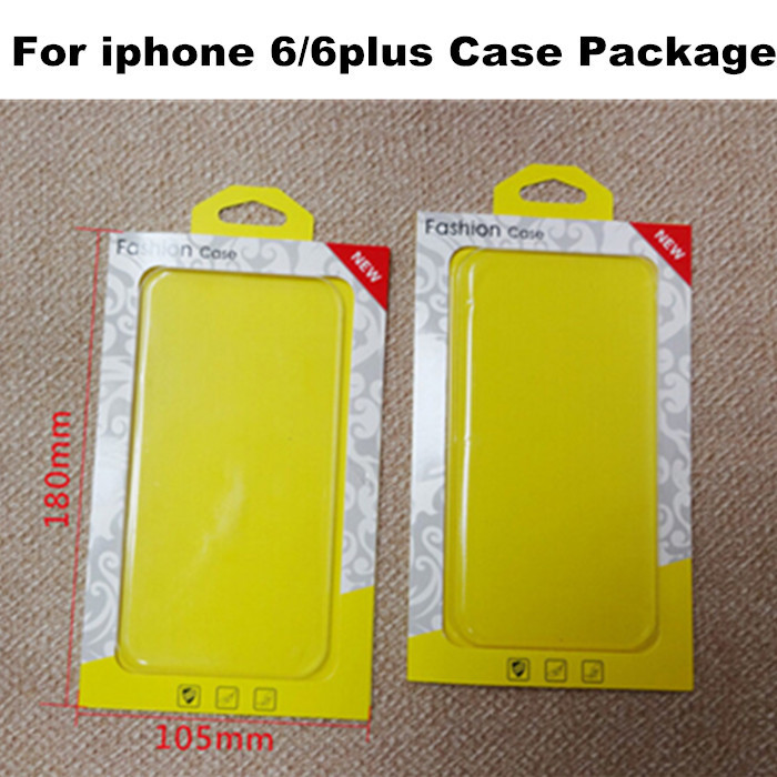 新しいファッション携帯電話ケース小売りパッケージポリ塩化ビニールの包装は透き通ったiphone66プラスユニバーサルカバーボックス-梱包箱問屋・仕入れ・卸・卸売り