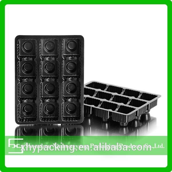 チョコレート ブリスタートレイ キャンディー インサートトレイ thermoformed ブリ スター包装食品グレード thermoformed プラスチック トレイ-包装用トレー問屋・仕入れ・卸・卸売り