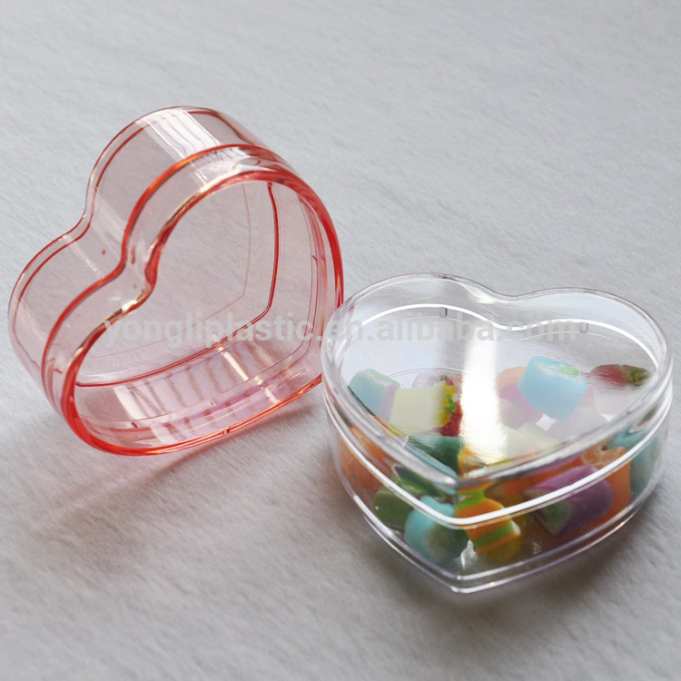 空のハート形クリア透明小さなチョコレートプラスチッククリスマスギフトボックス-梱包箱問屋・仕入れ・卸・卸売り