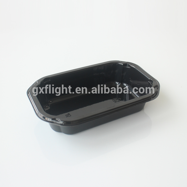 黒マイクロ波cpetプラスチックトレイ航空会社の食品包装-梱包箱問屋・仕入れ・卸・卸売り