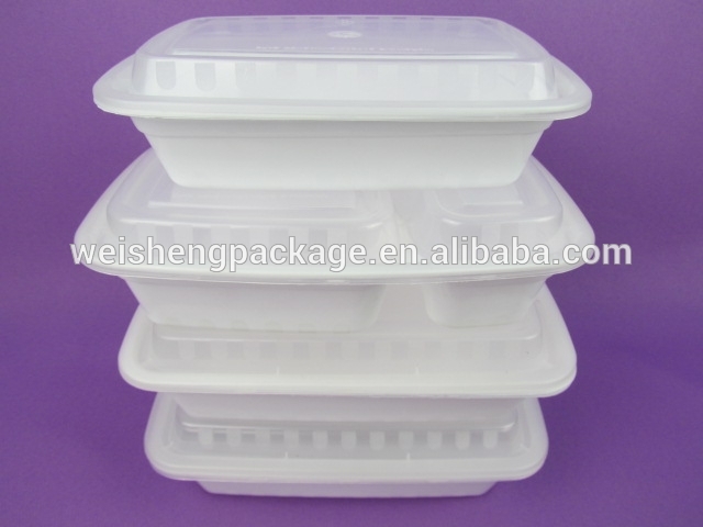コンパートメントの食べ物熱い販売22015透明なプラスチック容器、 使い捨て食品容器、 食品包装容器-梱包箱問屋・仕入れ・卸・卸売り