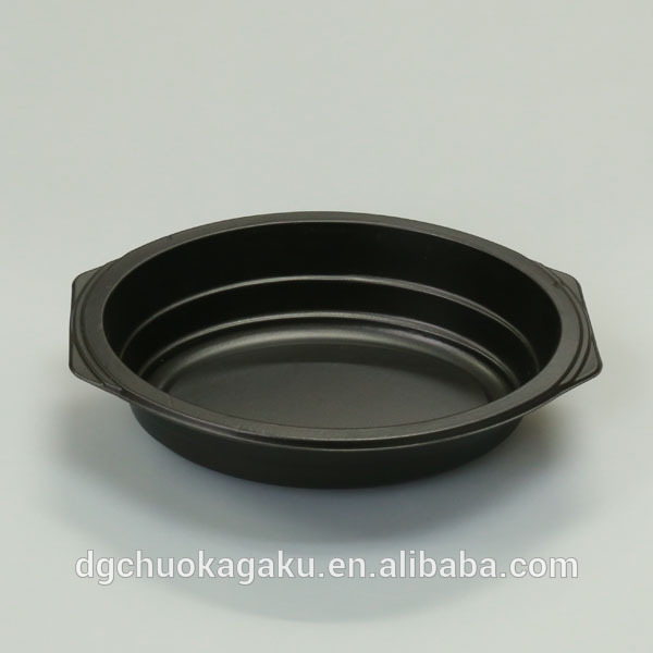 小さなサイズの黒透明ふた付きプラスチックお弁当箱-梱包箱問屋・仕入れ・卸・卸売り
