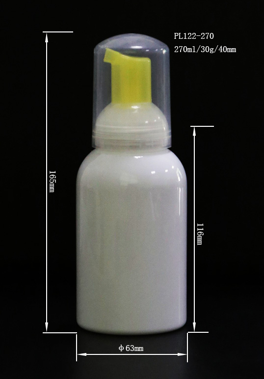 発泡ボトル40ミリメートル270ミリリットル発泡ソープディスペンサープラスチックペットボトルでフォーマーポンプ-ふた、キャップ類問屋・仕入れ・卸・卸売り