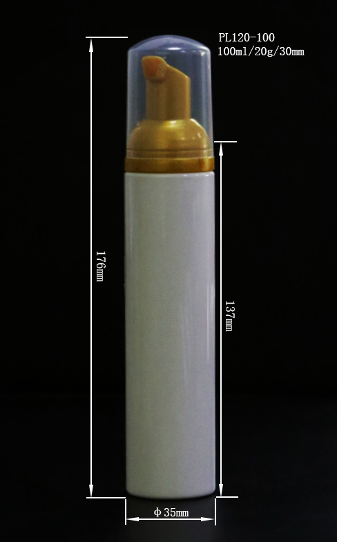 発泡ボトル30ミリメートル100ミリリットル発泡ソープディスペンサープラスチックペットボトルでフォーマーポンプ-ふた、キャップ類問屋・仕入れ・卸・卸売り
