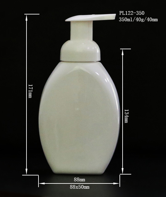 発泡ボトル40ミリメートル350ミリリットル新しいデザイン発泡ソープディスペンサーボトルでポンプ-ふた、キャップ類問屋・仕入れ・卸・卸売り