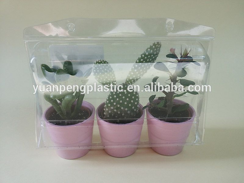 透明なプラスチックの植物blistrパック、 透明なクラムシェルブリスターパック植物、 カスタム植物植木鉢用のブリスター包装ボックス-包装用トレー問屋・仕入れ・卸・卸売り