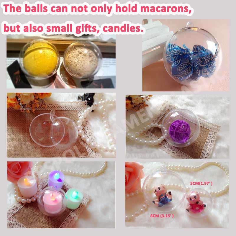 かわいい プラスチック球状ボックス用マカロン ミニ マカロン ボール包装-包装用トレー問屋・仕入れ・卸・卸売り