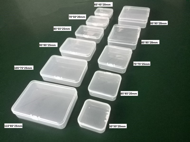 便利な クリア pp プラスチック包装箱の ヒンジ付き蓋-問屋・仕入れ・卸・卸売り