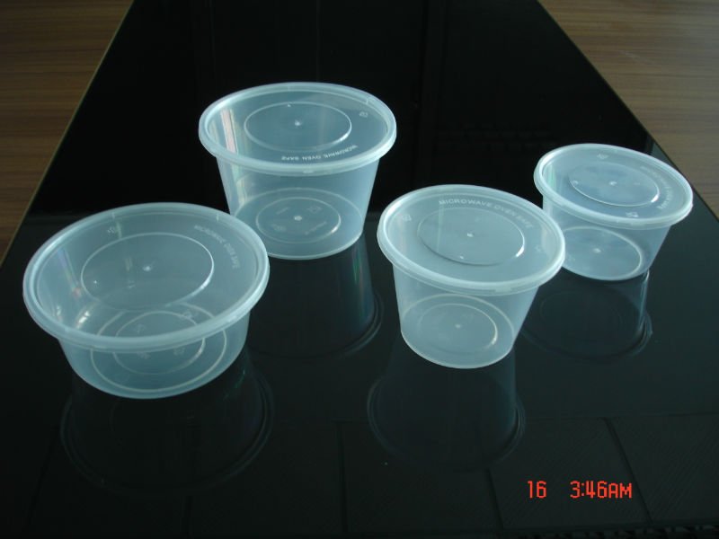 ラウンドの食品容器のボックスpp電子レンジ・冷凍奪う食品プラスチック製のランチの食品ボックス-梱包箱問屋・仕入れ・卸・卸売り