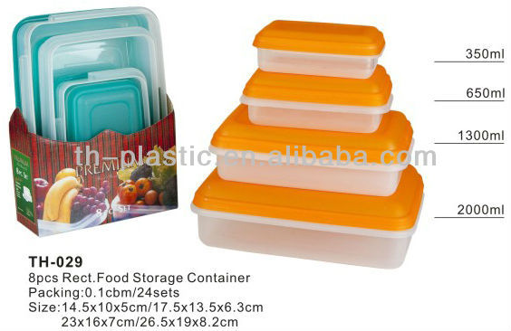 プラスチックスクエアランチボックス食品容器収納ボックス-梱包箱問屋・仕入れ・卸・卸売り