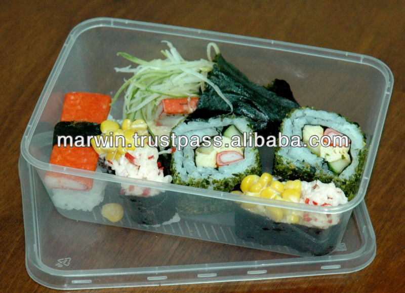 使い捨て長方形電子レンジ食品容器-梱包箱問屋・仕入れ・卸・卸売り