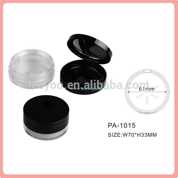 ルースパウダーの瓶化粧品pa-1015シフターを備えたルースパウダー容器-瓶、容器類問屋・仕入れ・卸・卸売り