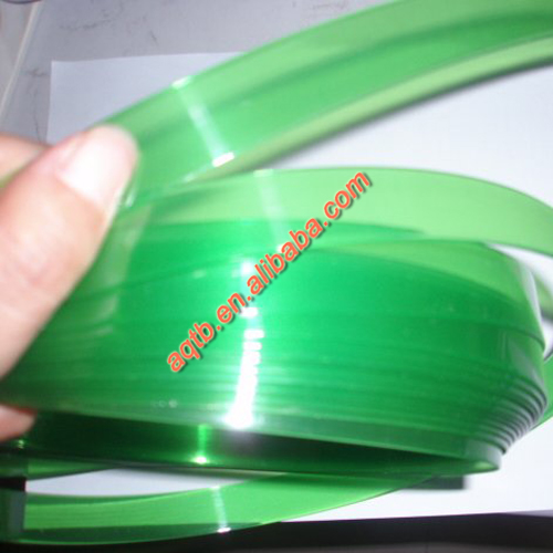 グリーン&滑らかなpetストラップ(梱包ベルト)-ひも、テープ類問屋・仕入れ・卸・卸売り
