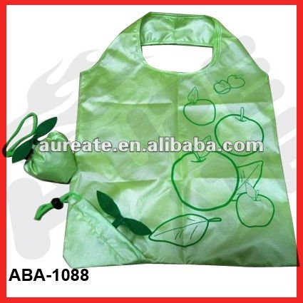190Tポリエステルフルーツのfoldable袋りんごの形-ハンドル問屋・仕入れ・卸・卸売り