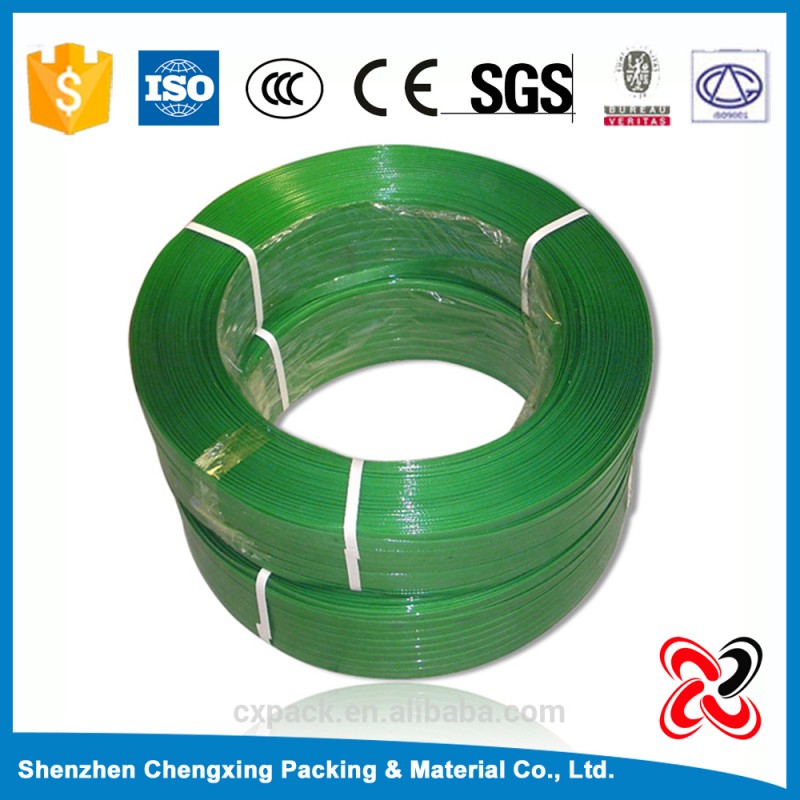 強い張力緑プラスチックパレット包装の革紐-ひも、テープ類問屋・仕入れ・卸・卸売り