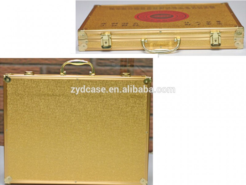 豪華な黄金アルミシガレットケース用ギフト-梱包箱問屋・仕入れ・卸・卸売り