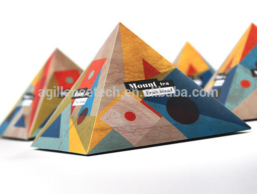 新鮮なカラーの広告デザイン2015ピラミッドのティーバッグボックス-その他包装資材問屋・仕入れ・卸・卸売り