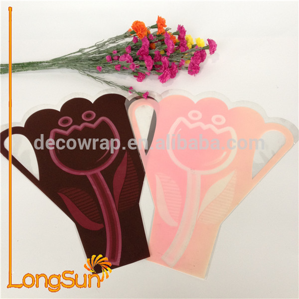美しい印刷されたboppの花の袖袖フラワーポット-フラワースリーブ問屋・仕入れ・卸・卸売り