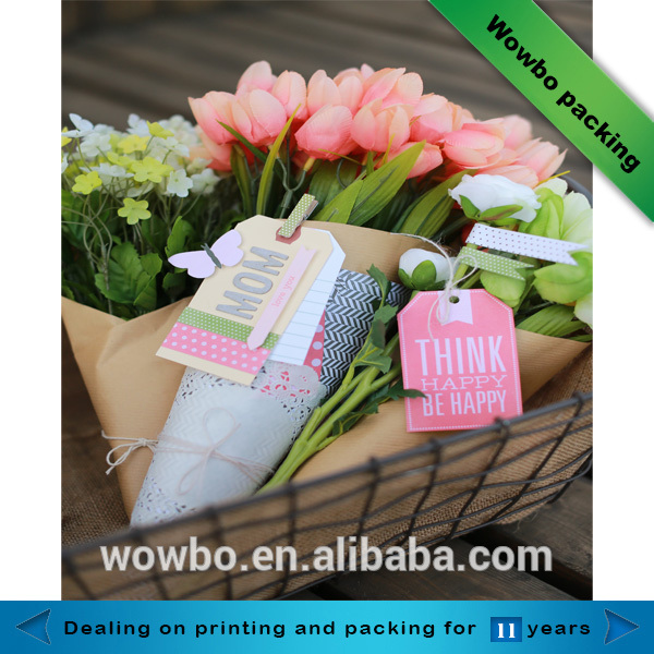トップ品質エコフレンドリーブラウンクラフト紙の花の包装-フラワースリーブ問屋・仕入れ・卸・卸売り