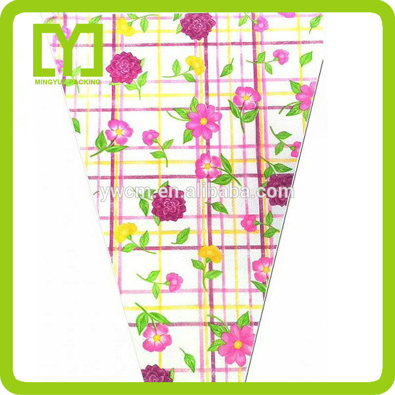 プロモーションホット2015金華花の包装用プラスチックをラップする-フラワースリーブ問屋・仕入れ・卸・卸売り
