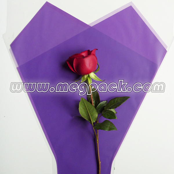 良質安価な着色されたプラスチック製の単一のバラの花の袖-フラワースリーブ問屋・仕入れ・卸・卸売り