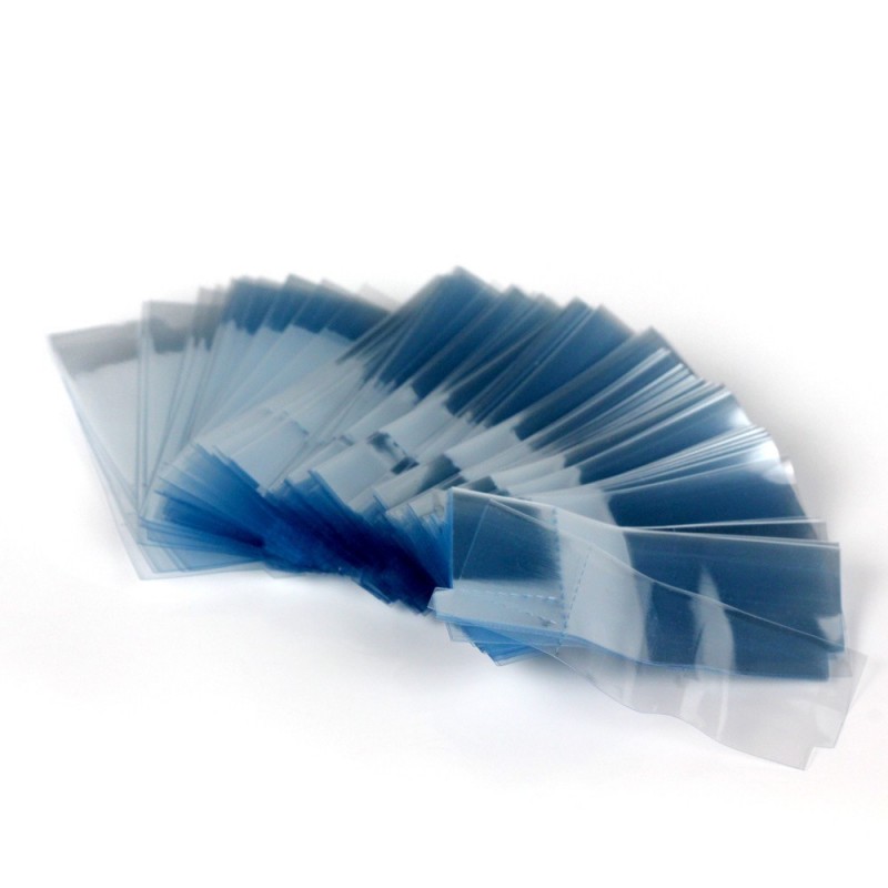 pvc高粘り強さのストレッチラップフィルムを縮小ブルーパッキンシュリンクフィルムは、 バラバラにまたはロール-フィルム類問屋・仕入れ・卸・卸売り