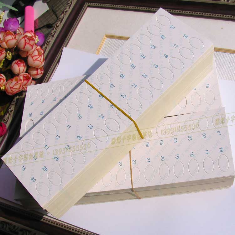クロスステッチ30穴スレッディングボード板紙100pcs/setクロスステッチツールの付属品-専門用紙問屋・仕入れ・卸・卸売り