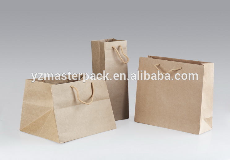 カスタム製の安価な手作りギフトクラフト紙袋-包装袋問屋・仕入れ・卸・卸売り