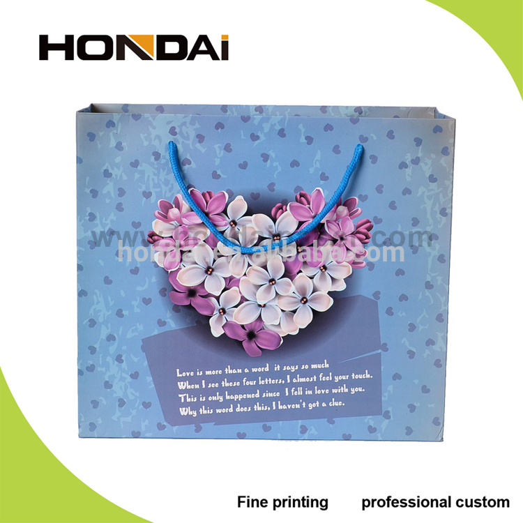 アリババ中国卸売高品質フルカラー印刷結婚式のドアのギフトの紙袋-包装袋問屋・仕入れ・卸・卸売り