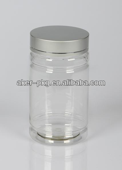 アルミスクリューキャップ空のペットの薬瓶を透明色-ボトル問屋・仕入れ・卸・卸売り