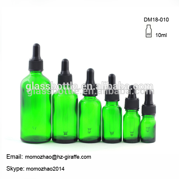 5ml10ml15ミリリットル20ミリリットル30ml50ml100ml緑ガラスのドロッパーボトル-ボトル問屋・仕入れ・卸・卸売り