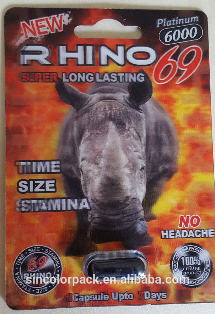 新しいRHINO69男性強化ピル紙箱と包装カード-梱包箱問屋・仕入れ・卸・卸売り