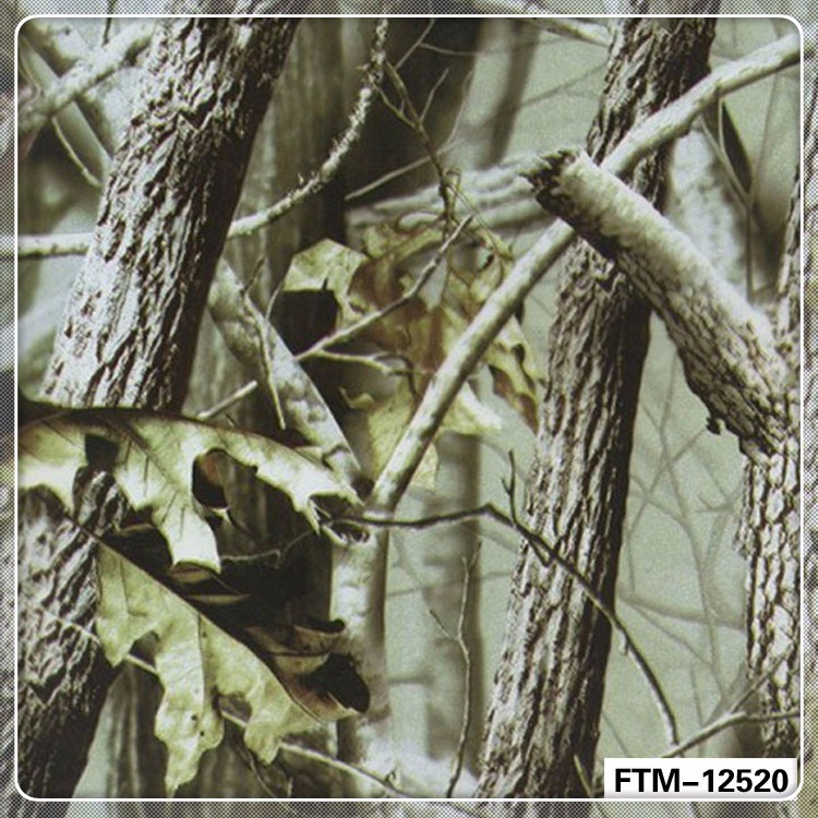 FTM-12520 pvaツリー迷彩ハイドロ浸漬水転写印刷フィルム-転写フィルム問屋・仕入れ・卸・卸売り