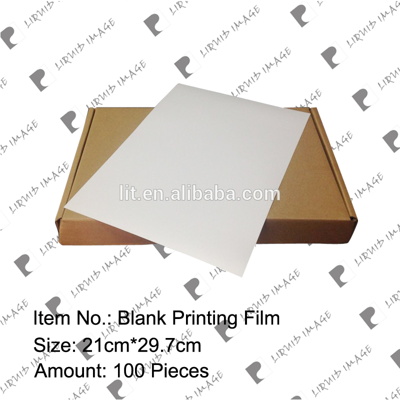 ブランク印刷可能なフィルムa4/a3サイズ用インクジェットプリンタa4サイズ100 piecs-転写フィルム問屋・仕入れ・卸・卸売り