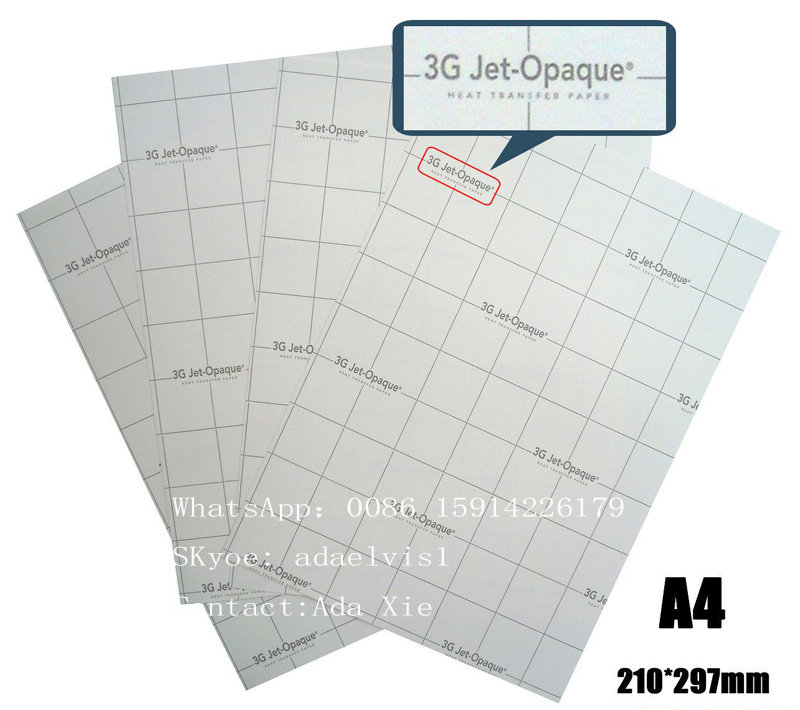 3 グラム JET-OPAQUE熱ダーク転写紙a4 a3 アメリカ製-問屋・仕入れ・卸・卸売り
